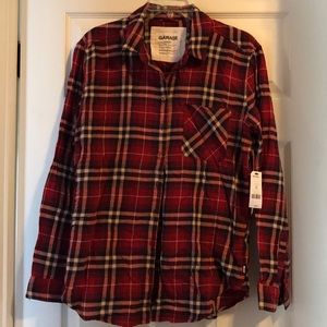 Red and white flannel
